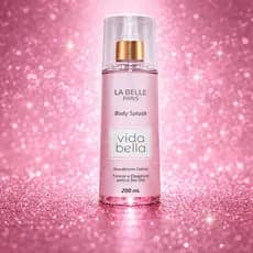 Body Splash Vida Bella La Belle Paris 200ml - Perfume Feminino Inspirado Vie est Belle