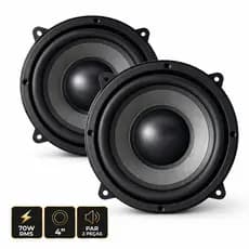 Par Alto Falante 4 Polegadas 70W RMS Orion Midbass 4 Ohms Som Automotivo Grave Forte