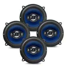 Kit 4 Alto Falantes 5 220 Rms Logan Som Carro Auto