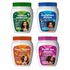 Creme de Tratamento Capilar 3 em 1 (Hidratação, Pentear e Condicionador) Folha Nativa 950g