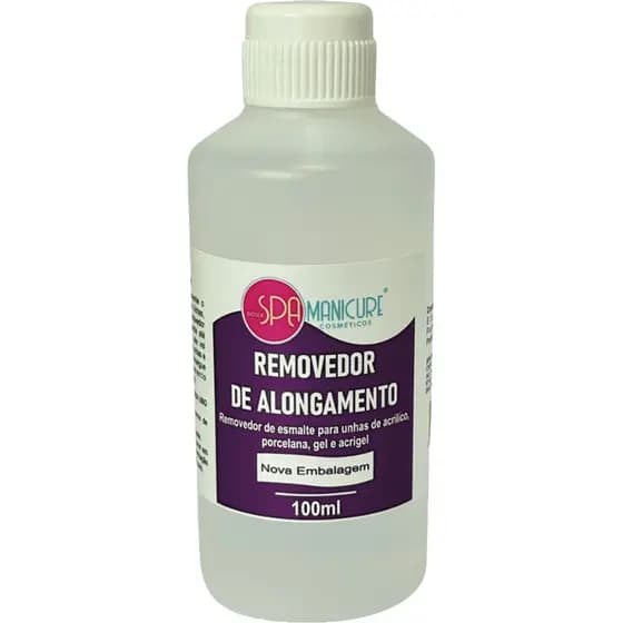 Removedor de Alongamento para Unhas de Acrílico e Gel Spa da Manicure 100ml