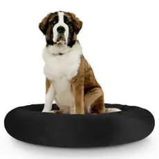 Cama Pet Cachorro Gato Redonda Velboa GG Caminha Grande Tecido Antialérgico Fofinho Varias Cores