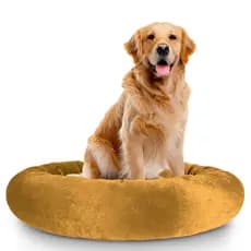 Cama Pet Cachorro Gato Redonda Velboa G Caminha Grande Fofinha Varias Cores Material Antialérgico