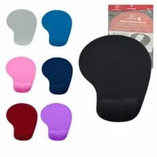 Suporte Mouse Pad Ergonômico com Apoio de Punho Super Macio resistente gel antiderrapante