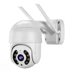 Câmera de Segurança Externa WiFi PTZ 360° Visão Noturna IP66