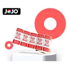 1000 Etiquetas Lacre de Segurança Entregas Delivery Rappi Ifood 99 Uber Eats Daki Doces Cookies Bolos Marmitas 90x35mm