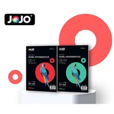 Kit Papel Fotográfico 180g Glossy 100 Folhas + 180g Matte 100 Folhas p/ InkJet JOJO PAPER
