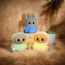 LUMINÁRIA LED LABUBU ABAJUR DE SILICONE RGB – ILUMINAÇÃO DIVERTIDA E MODERNA