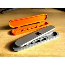 Estojo para Apple Pencil com dobradiça (1ª/2ª geração e Pro)