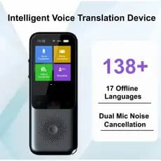 Dispositivo Tradutor Instantâneo E Portátil De 138 Idiomas T11