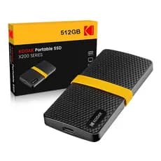 Ssd Hd Externo Kodak X200 Usb /tipo C/ Notebook, Pc, Celular
