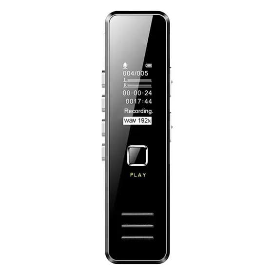 Gravador De Áudio Digital Profissional Alto-falante 32 Gb