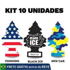 Kit 10 Cheirinho Aromatizante Cheiro Dolce&Gabana Para Carro Luxo Qualidade Longa Duração