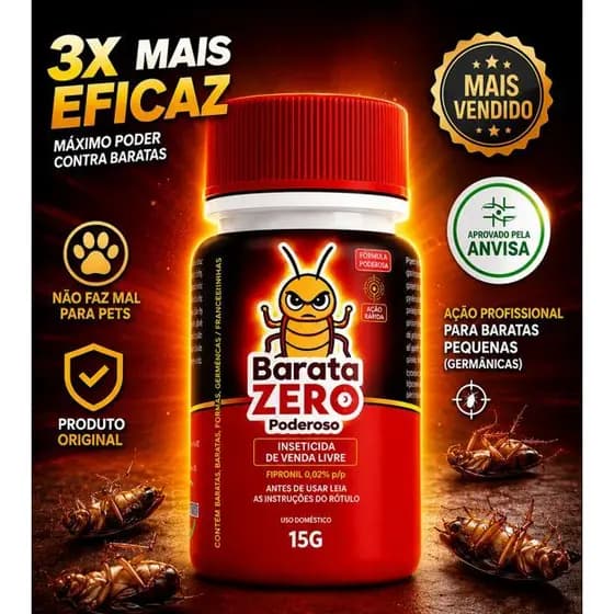 Isca Poderosa Ninho Barata Germânica Uso Doméstico / Proteção Garantida / Envio imediato/ Compatível Safira