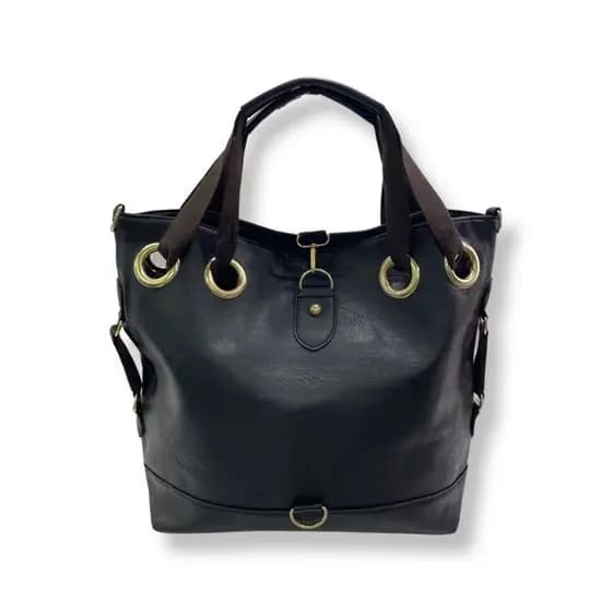 Bolsa saco com divisoes em ziper alca grande para ombro 9007-1