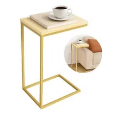 Mesa Lateral Apoio Sofá Mesinha Café Home Office Notebook  Madeira Pinus Premium