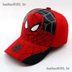 Disney Homem-Aranha Boné dos desenhos animados Homem-Aranha Baseball Hip Hop Boné das Crianças Boné Verão Menino Menina