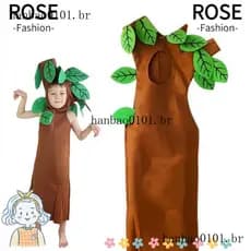 Fantasias De Cosplay ROSEGOODS , Fantasia De Árvore Estilo Infantil Realista Leve E Respirável