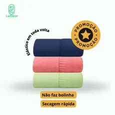 Lençol Avulso Solteiro Casal Queen Antialérgico Liso - Várias Cores promo de lançamento