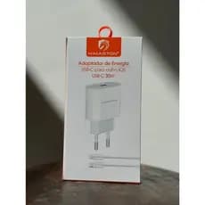 Carregador IPhone Turbo Kit Fonte Adaptador de Energia Hmaston ultra Rápido 30W Cabo tipo c CB17