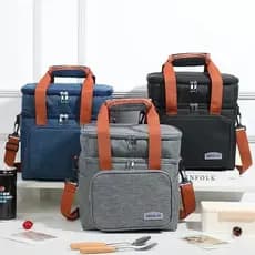 Bolsa Térmica Tipo Lancheira Mochila com Grande Capacidade Viagens Piquenique(Dois modelos)