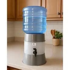 Filtro de Água com Vela Cerâmica Econômico e Pronto para Uso Bombona de Agua com Filtro
