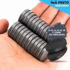 Imã - Kit C/ 100 - Diversos Tamanhos - AERO