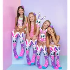 Kit 3 Pares Meia Maluca 3D Meias Divertidas Infantil Menino Menina Até 14 Anos