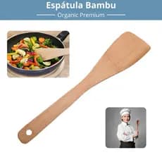 Espatula de Bambu para Cozinha