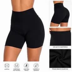 Bermuda Feminina Fitness Para Academia e Treinos Moda Fitness Verão Caminhada Academia