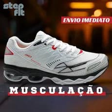 Tênis Masculino Esportivo com Amortecimento Avançado academia treino corrida trabalho do 33 ao 45
