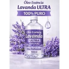Essência Óleo Concentrado Lavanda uso Profissional 500ml