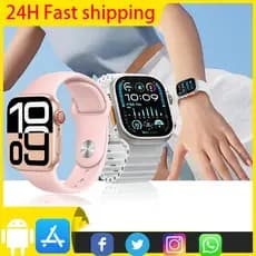 2025 Smart Watch watch9 PRO monitor De Frequência Cardíaca Relógios Masculinos E Femininos