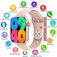 2026 Smart Watch S10 Pro Mini Bluetooth Caller ID, com monitoramento de frequência cardíaca e calculadora TUQO