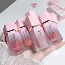 Gecomomo Creme Blush Líquido 6 Cores Veludo Liso Mate Rosa