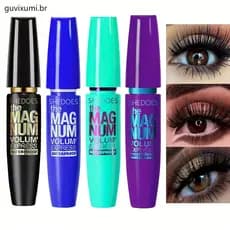 Four Colors Black Eye Waterproof Sweat-proof Thin Not Dizzy Long-lasting Thick Curling Quick-drying Black Eye Mask
