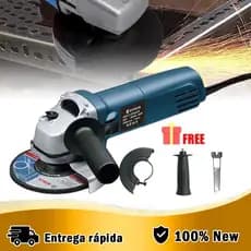 Esmerilhadeira e Lixadeira Angular de polir 110V 100mm Potência 680W 10000RPM