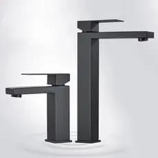 Torneira Monocomando Cascata Baixa Misturador Banheiro quente e fria torneira armario de banheiro