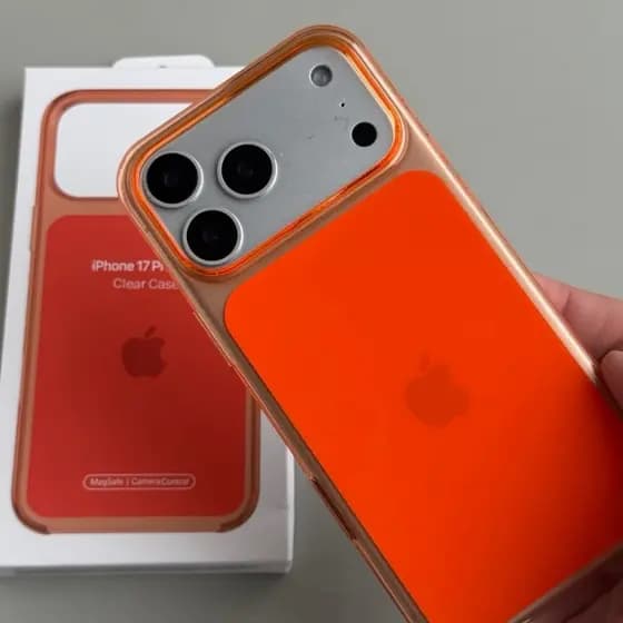 Capa Protetora Transparente Para Ap IPhone 17 Pro Max Com MagSafe E Controles De Câmera Leves Portáteis