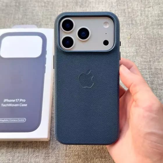 Capa Magnética Techtecido Oficial Para IPhone 17 Pro Max Magsafe Anti-Queda De Carregamento Sem Fio