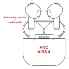 Airs Pro 3 Fones De Ouvido Sem Fio Bluetooth Super Bass Com Cancelamento De Ruído ANC