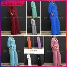Conjunto De Linho feminino Plus Size Alfaiataria Casual