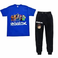 Kit Infantil Menino Personagem Robo Conjunto Moletom Quetinho Camiseta 100% Algodão