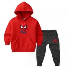 Conjunto Moletom Canguru Infantil Estampado Baby Aranha