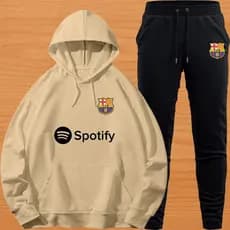 Conjunto Moletom Unissex Adulto Blusa de Frio Canguru e Calça Estampa BCL