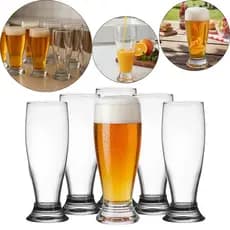 Kit 6 Copos de Vidro Munich 200ml Nadir Figueiredo