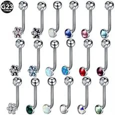 Piercing Intimo Genital Cristina Cristininha Titanio G23 Antialérgico Seguro Não Escurece Perfuração
