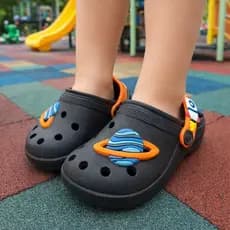 Sandália Infantil Masculino Babuche Para Menino Papete antiderrapante e Confortável