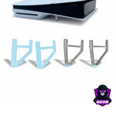 Suporte Horizontal PS5 Slim/Pro - Base e Pezinho de Alta Qualidade - Pronta Entrega