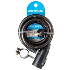 Cadeado Bicicleta bike moto em aço reforçado 12mm x 1 Metro com chave e suporte